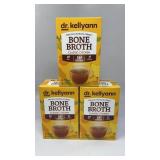 New Lot of 3 Dr. Kellyann Bone Broth Collagen