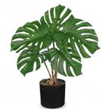 DILATATA Fake Plants Artificial Monstera Plant