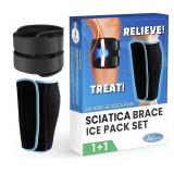 New Sciatica Pain Relief Brace and Ice Pack (1+1