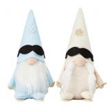 New WDS WONDROUS Christmas Gnomes Plush Sled with