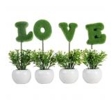 New VERGOODR Love Artificial Plants Flowers