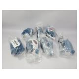 New Lot Of 7 The Petting Zoo Blue Shark Stuffed