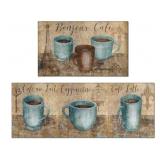 New Farmhouse Kitchen Rug Sets of 2 Piece Non