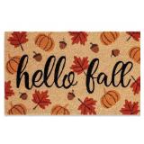 JarThenaAMCS Fall Natural Coir Door Mat Maple