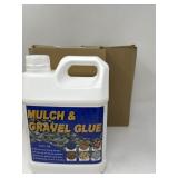 New 2 Ct 64OZ Mulch and Rock Glue for