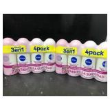 New lot of 2 nivea deodorant 4 in each pack