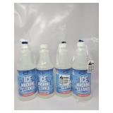 New Lot Of 4 Ice Machine Cleaner and Descaler 32