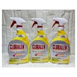 New 3 Bottles Of Cloralen All Purpose Cleaner