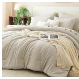 CozyLux Queen Comforter Soft Bedding Comforter