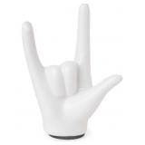 I Love You Hand Statue Gold Decor, Rock and Roll