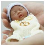Reborn Baby Doll Boy 7 Inch Silicone Doll Mini