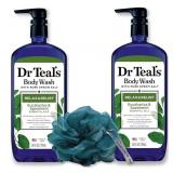 New Dr. Teals Eucalyptus Body wash 24oz (2)