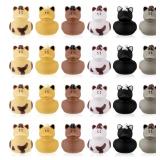 Hungdao 24 Pcs Horse Rubber Duck 2.36 Inch