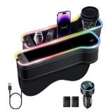New LED Car Seat Gap Filler Organizer Car Gap