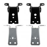 New 4Pcs 925066 925068 Door Hinge Set Upper Lower