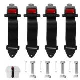 New TonGass 4-Pack Black Universal Garbage Trash