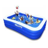 New Inflatable Pool for Kids and Adults, 120" X