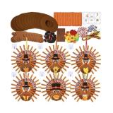 Winlyn 12 Sets Thanksgiving Wreath Signs