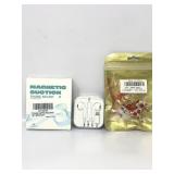 USB c headphone compatible with phone,green