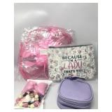 Pink headband with feathers,because Iï¿½m a lady