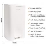 ALLKEI 29L Odor Control Trash Can Diaper Pail,