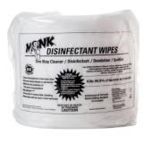 Monk Disinfecting Wipes, 800 Count Large 8" X 6"