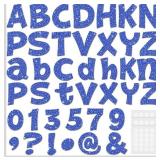 Colarr 216 Pcs Glitter Bulletin Board Letters for