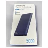 Ultra-Slim Magnetic Power Bank, Aluminum Wireless