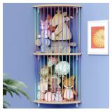 New Stuffed Animal Storage Hammock, Wood Stuffed