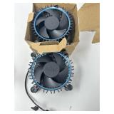 2 PCs Intel M23901-001 CPU Cooler/Fan for LGA1700