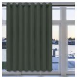 Easy-Going Blackout Door Curtains for Bedroom,