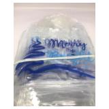 30pcs Christmas clear bags party favors merry