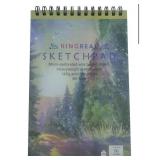 New Kingreal 8" x 11" Sketch Pad, PP Cover