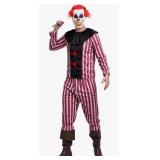 New Halloween Adult Killer Clown Costume: Scary