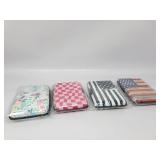 New Lot Of 4 Various Mini RFID Aluminum Credit