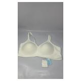 Womenï¿½s Cloud Feel Bra, Cream, Size XXL New but