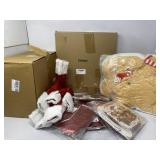 Christmas lot stuffies , decorations, and party