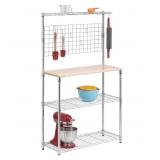 Honey-Can-Do SHF-01608 Bakers Rack with Kitchen