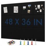 New Large Cork Board | 48"x36" Felt Bulletin