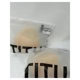 New 2 Ct Cup Size H Strapless Adhesive Bra