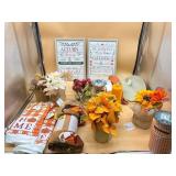 New assorted kitchen towels, decor!