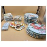 New big lot of paper plates and napkins!