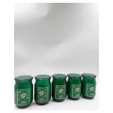 New (lot of 5) Holiday Style Fresh Fir scented can