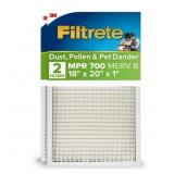 2-Pack Filtrete 18x20x1 AC Furnace Air Filter MPR
