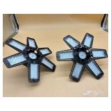 Lot of two LED garage lights