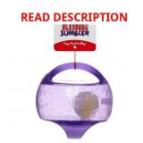 KONG Jumbler Squeaker Dog Toy with Tennis Ball for
