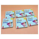 New 6-packs dry erase markers