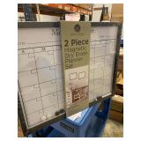 Willow spring 2 piece magnetic dry erase set