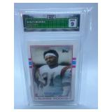 Vintage Graded Ickey Woods Rookie Topps 1989 #27 B