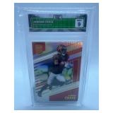 Graded Jamarr Chase 2022 Donruss Elite #15 Bengals